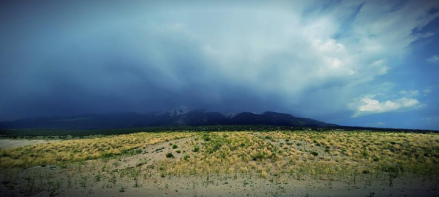Stormy Mountains  Photograph by Ally White