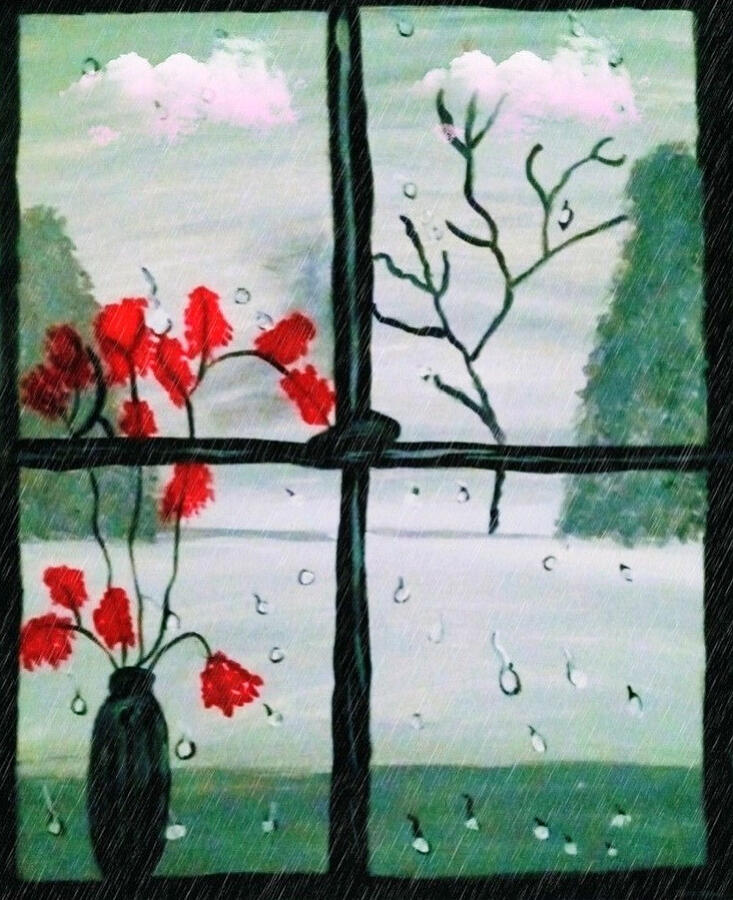 Stormy Nights Painting by Cherry Vercher Stormy Nights Painting by Cherry Vercher