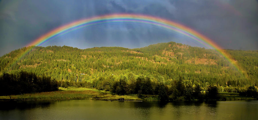 Stormy Rainbow Photograph by Richard Nakatani - Fine Art America