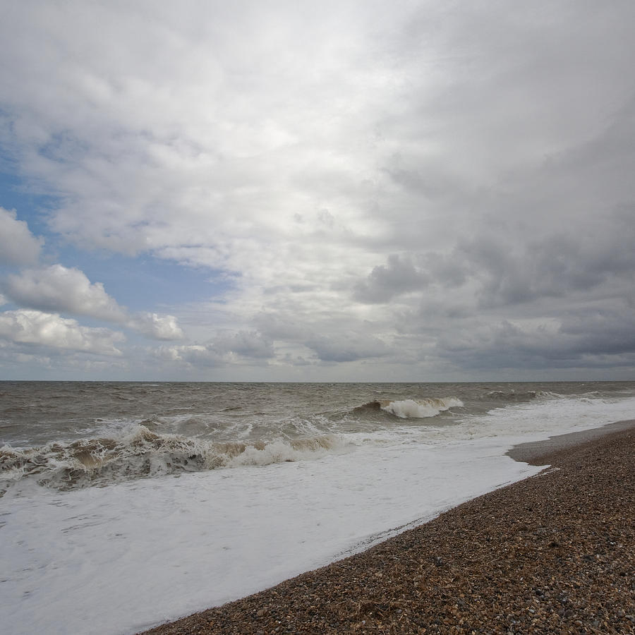 Stormy seas Photograph by David Henderson