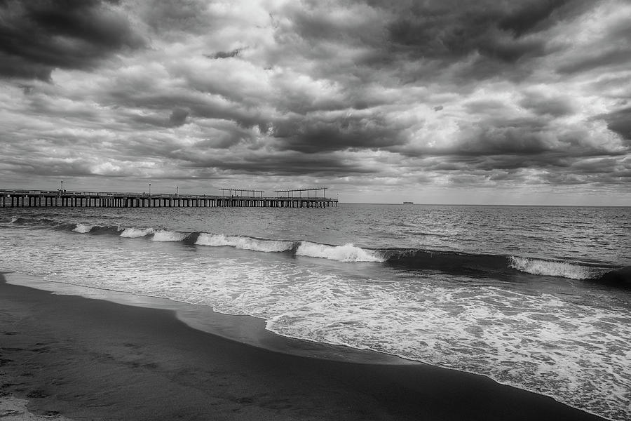 Stormy Seascape Photograph by Cate Franklyn