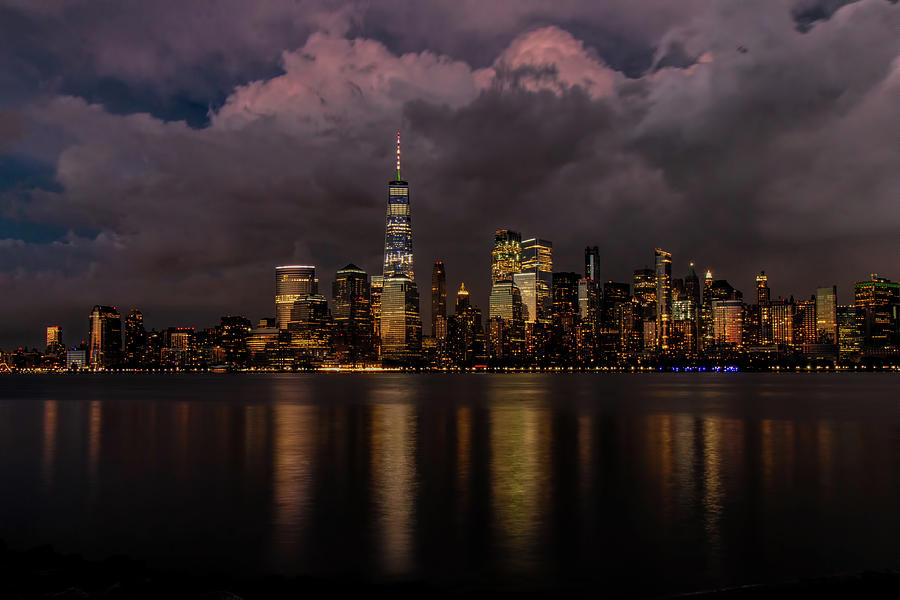 Stormy Skies Over NYC Photograph by Kristia Adams