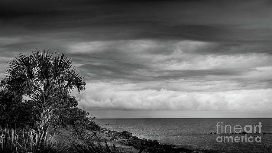 Stormy Sky at Caspersen Beach, Florida 4 Photograph by Liesl Walsh