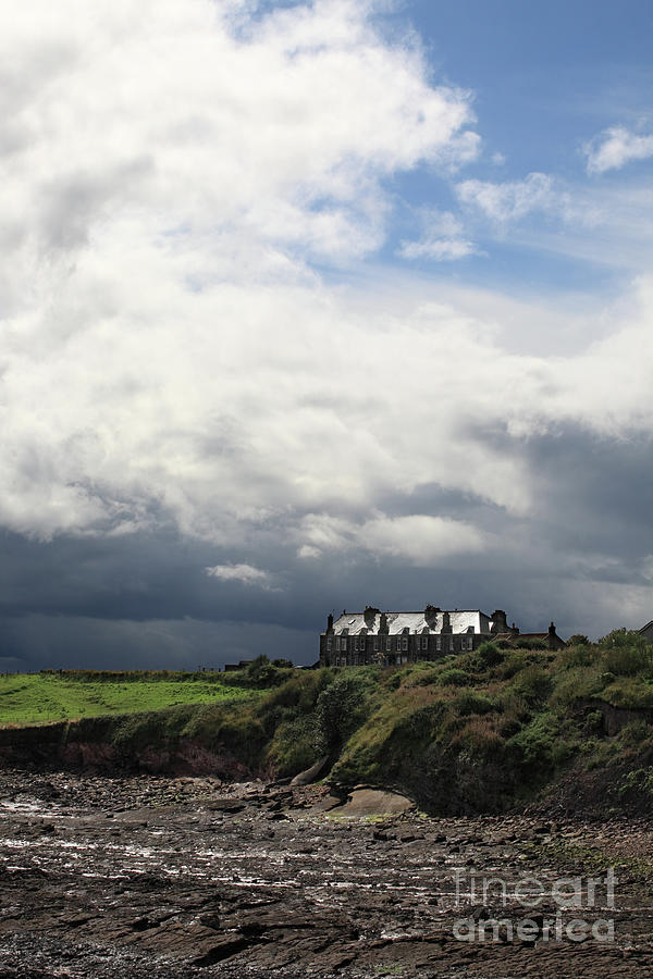 Stormy sky Crail Photograph by Bryan Attewell
