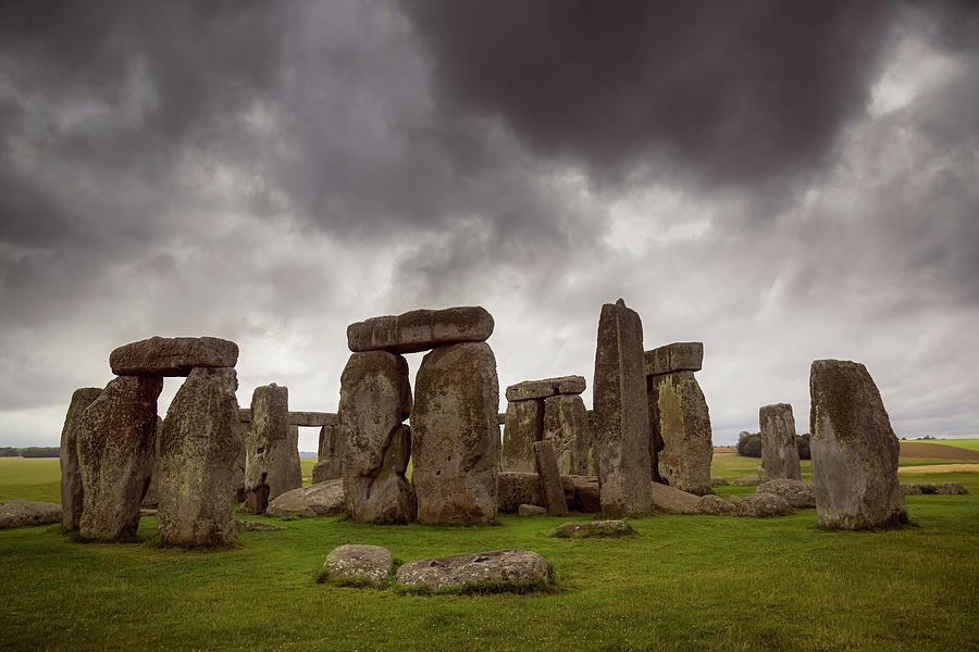 Stormy Stonehenge Photograph by Ian Good