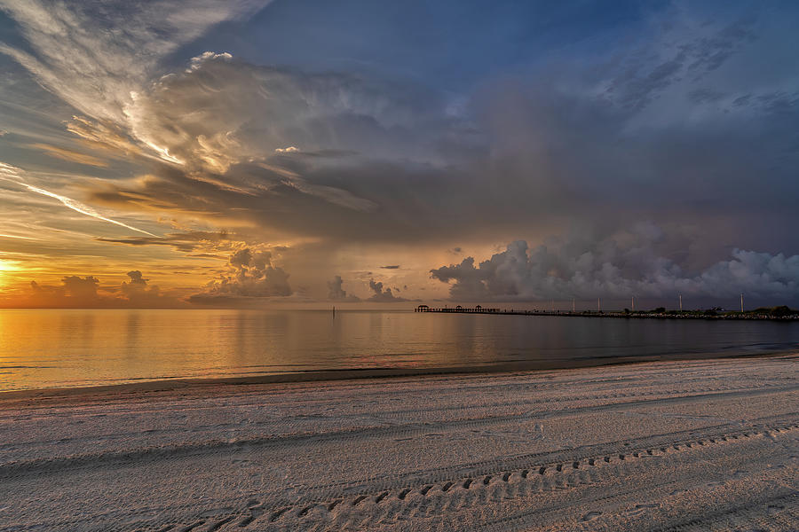 Stormy Summer Sunrise Photograph by Brian Wright