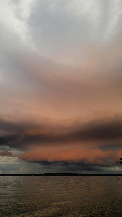 Stormy Sunset 7/20/19 Photograph by Ally White