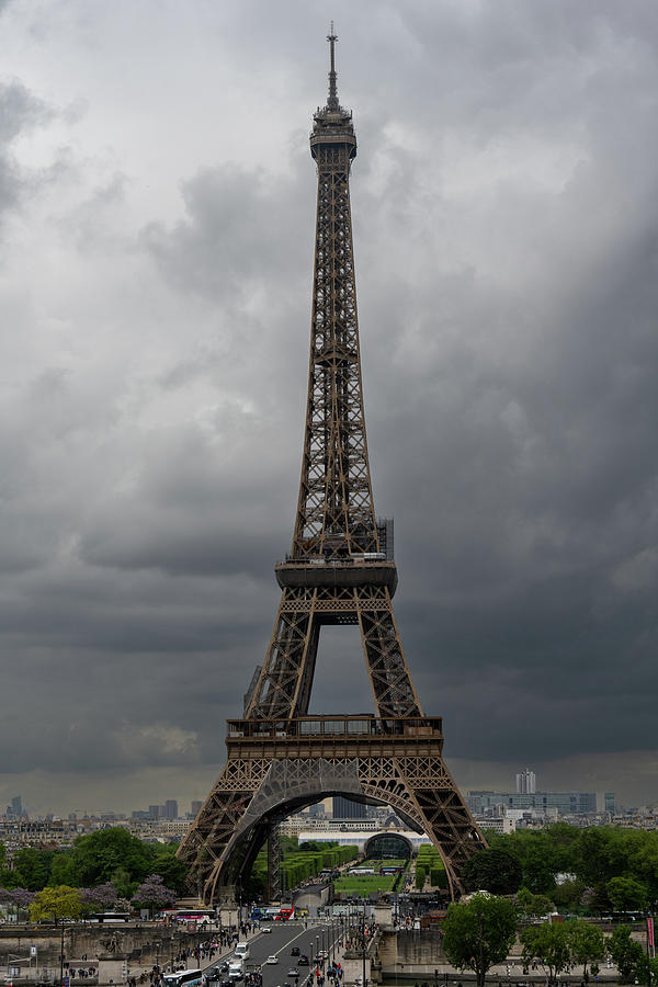 Stormy Tower Photograph by James L Bartlett