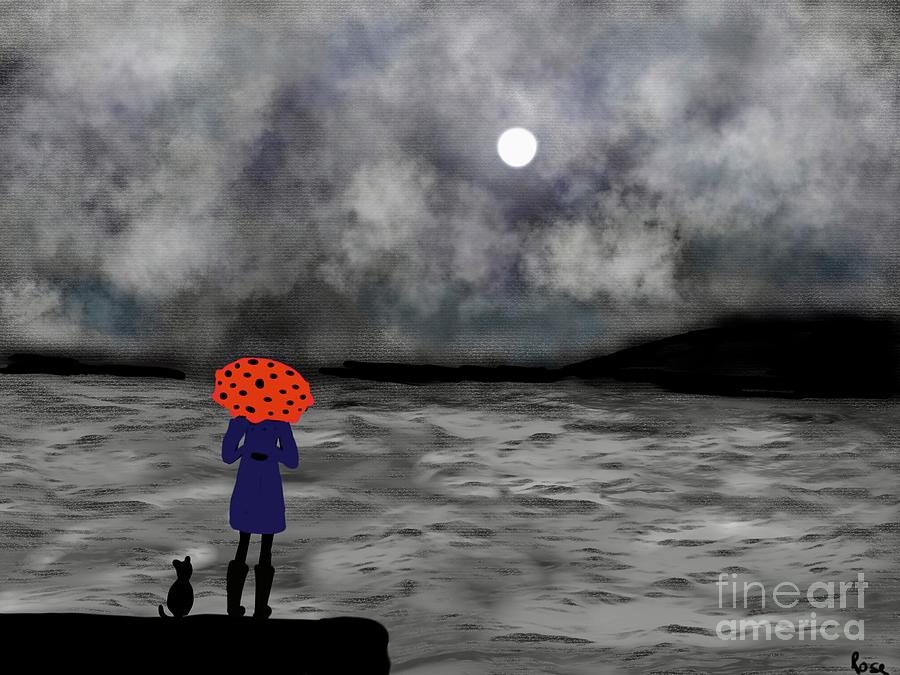 Stormy weather forecast  Digital Art by Elaine Hayward