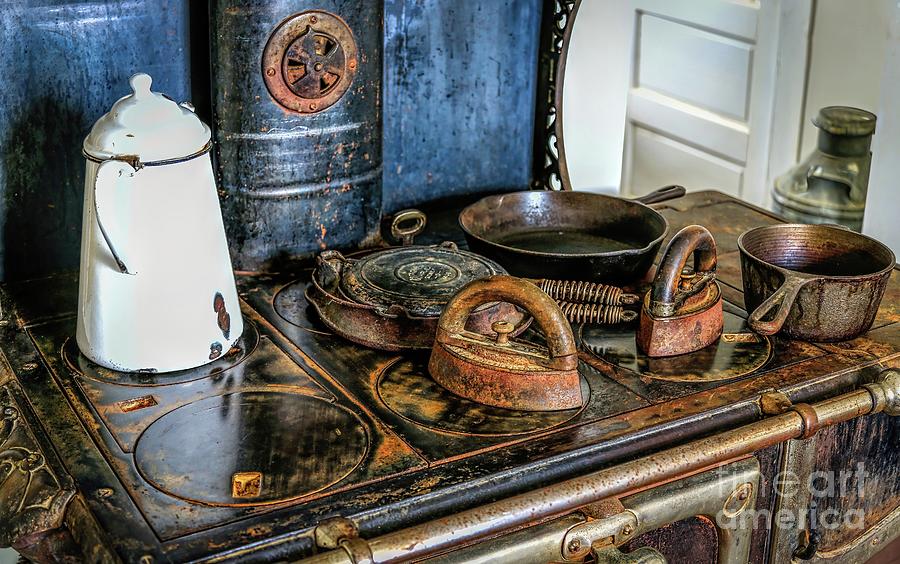 Pan Photograph - Stove Top Cooking by Jon Burch Photography