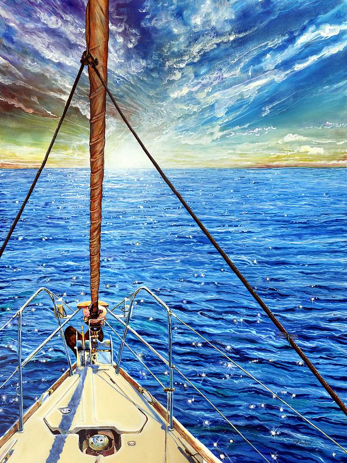 Stowaway Painting by R J Marchand