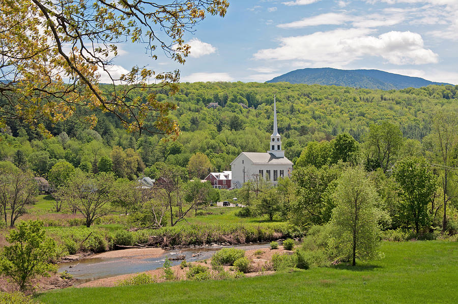 Stowe Church - Horizontal Photograph by Tim Carpenter - Pixels