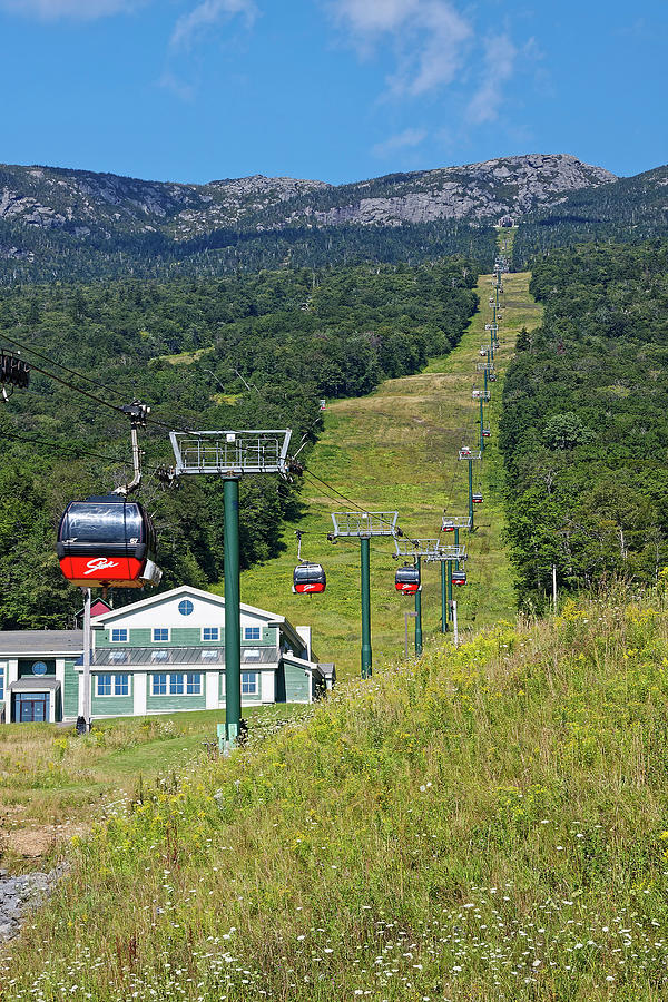 Stowe Gondola in Summer Photograph by Sally Weigand
