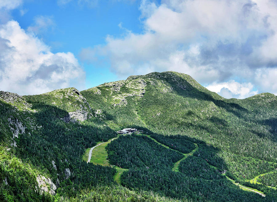 Stowe Mountain Resort during summer, Vermont Photograph by Brendan