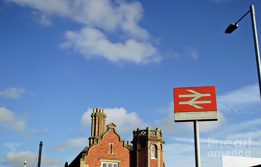 Stowmarket railway station Photograph by Tom Gowanlock