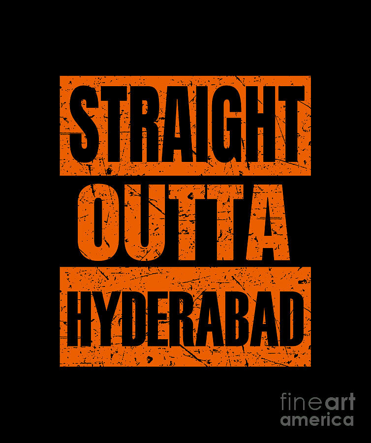 Cricket Digital Art - Straight Outta Hyderabad by Jojosi Monetta