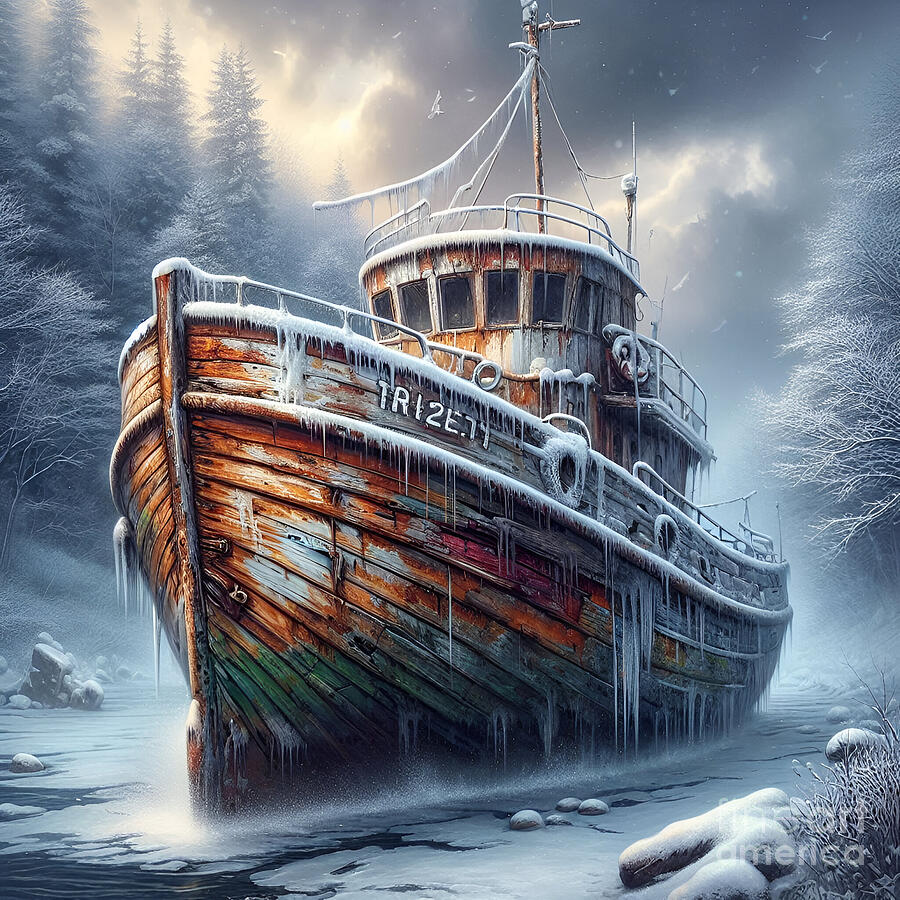 Marie Wikstrom Stranded Digital Art by Mia Wikstrom - Fine Art America