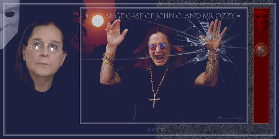 Strange Case of John O. and mr. Ozzy. Digital Art by Igor Panzzerirbis Pilshikov