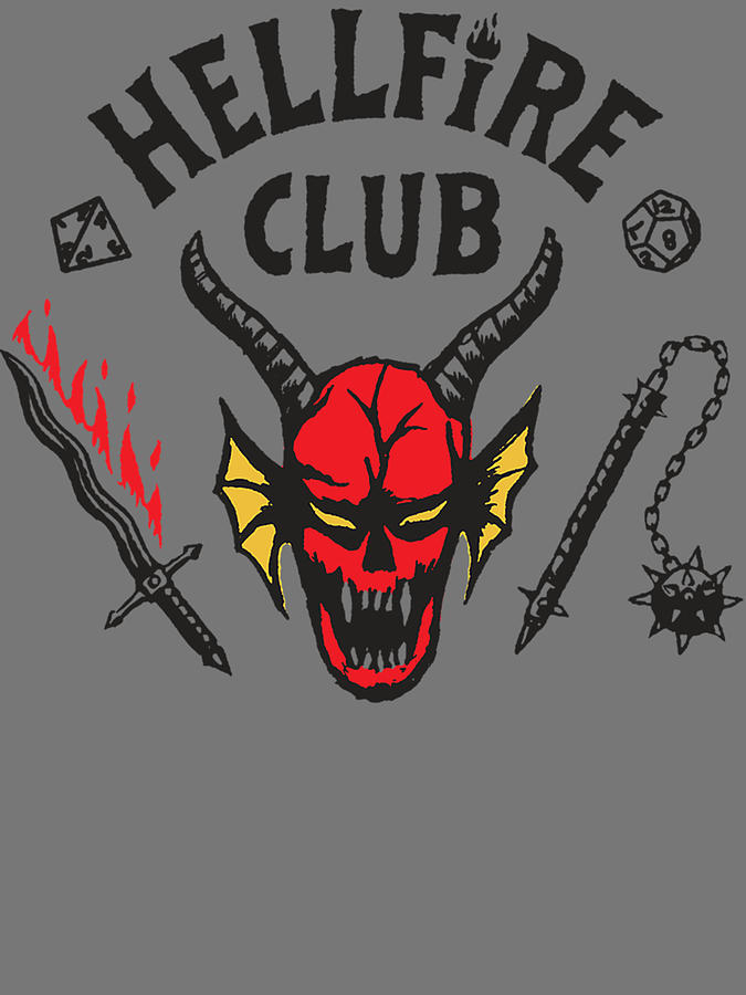 Stranger Things 4 Hellfire Club Logo Digital Art by Louis Reuter - Fine ...