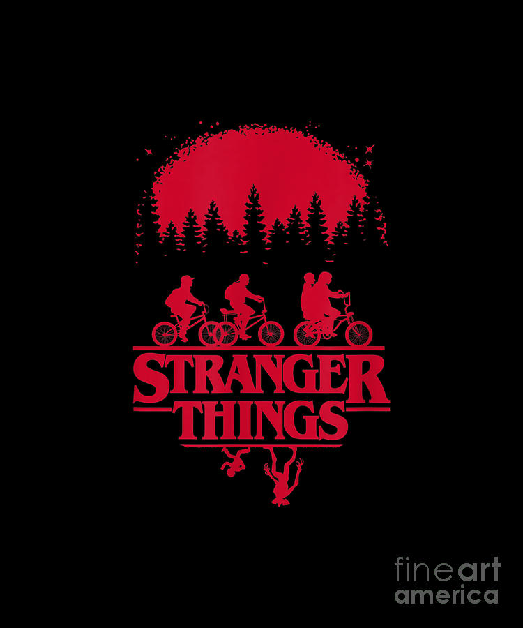 Stranger things Logo Wireless Charger Red