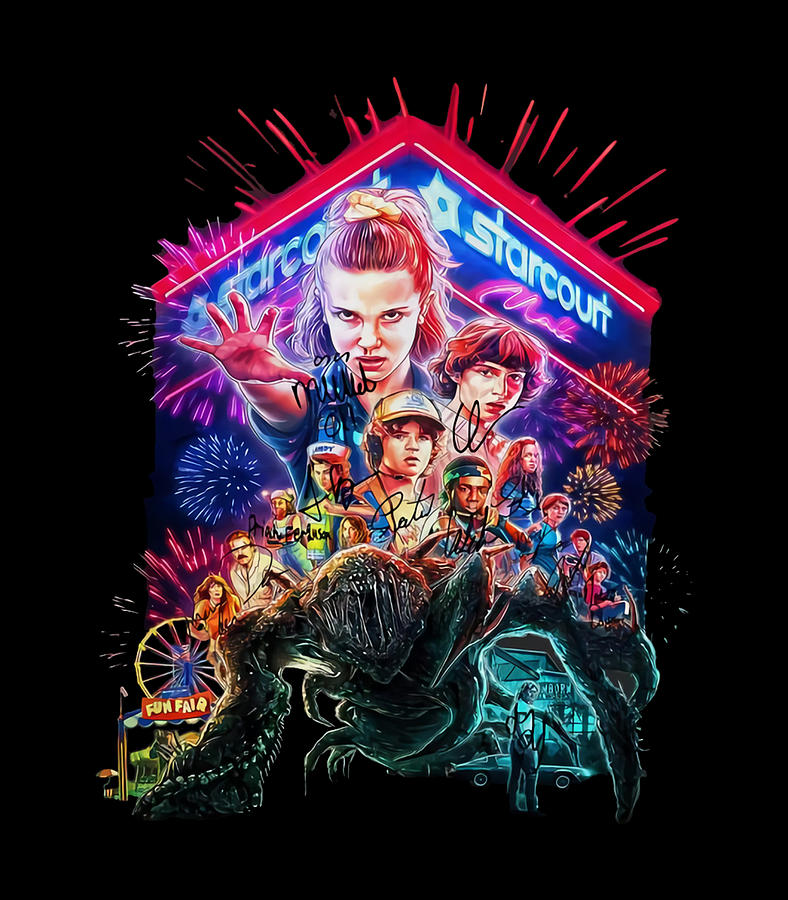 Stranger Things Season 3 Digital Art by Minh Thuan Nguyen - Fine Art ...