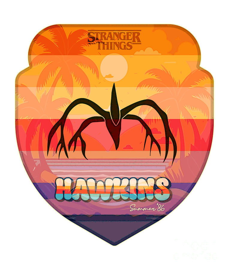 Stranger Things Summer 86 Digital Art by Kirania Finest