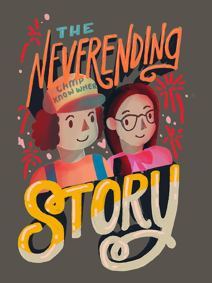 Stranger Things The Neverending Story By Dusty Bun And Suzy Poo Digital ...