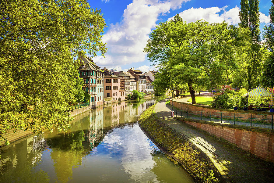 Strasbourg, Canal in Petite France. Alsace Photograph by Stefano Orazzini