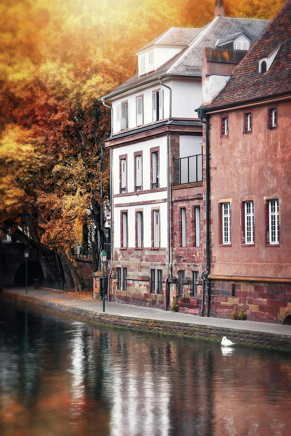 Strasbourg France European Canal Scenes  Photograph by Carol Japp