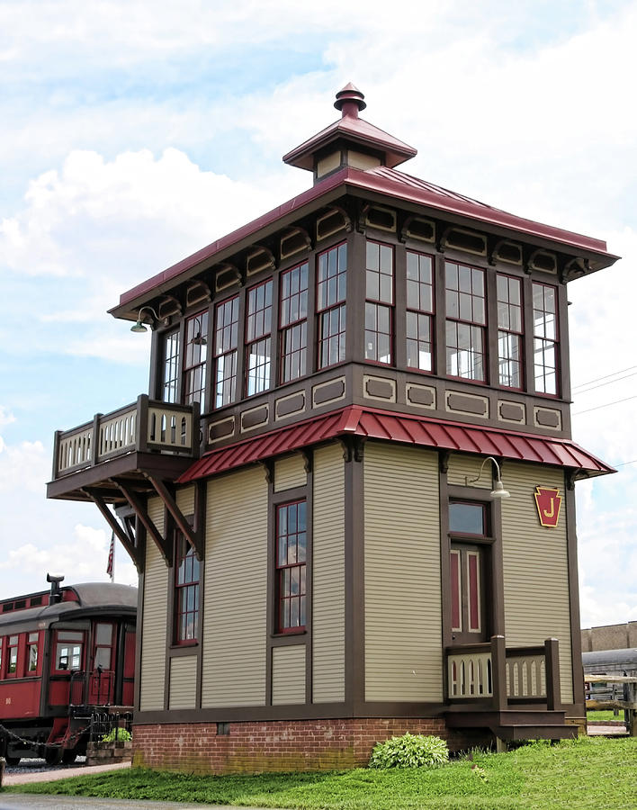 Strasburg Railroad Tower Photograph by Barbara Elizabeth - Fine Art America