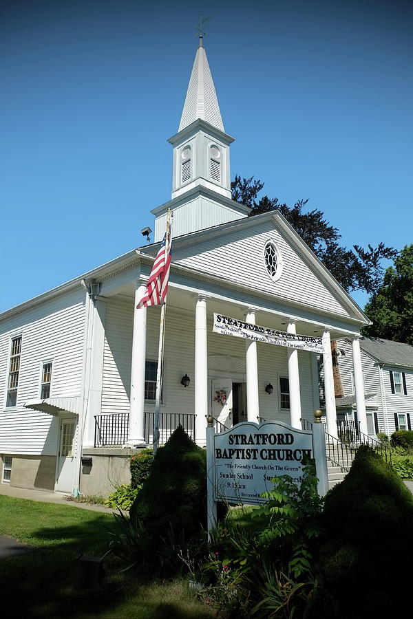 Stratford Baptist Church, Stratford CT Photograph by Thomas Henthorn ...