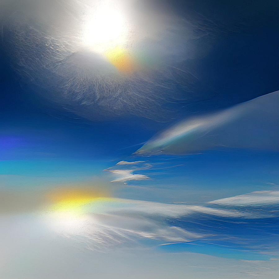 Stratosphere Sun Up Digital Art by David Manlove