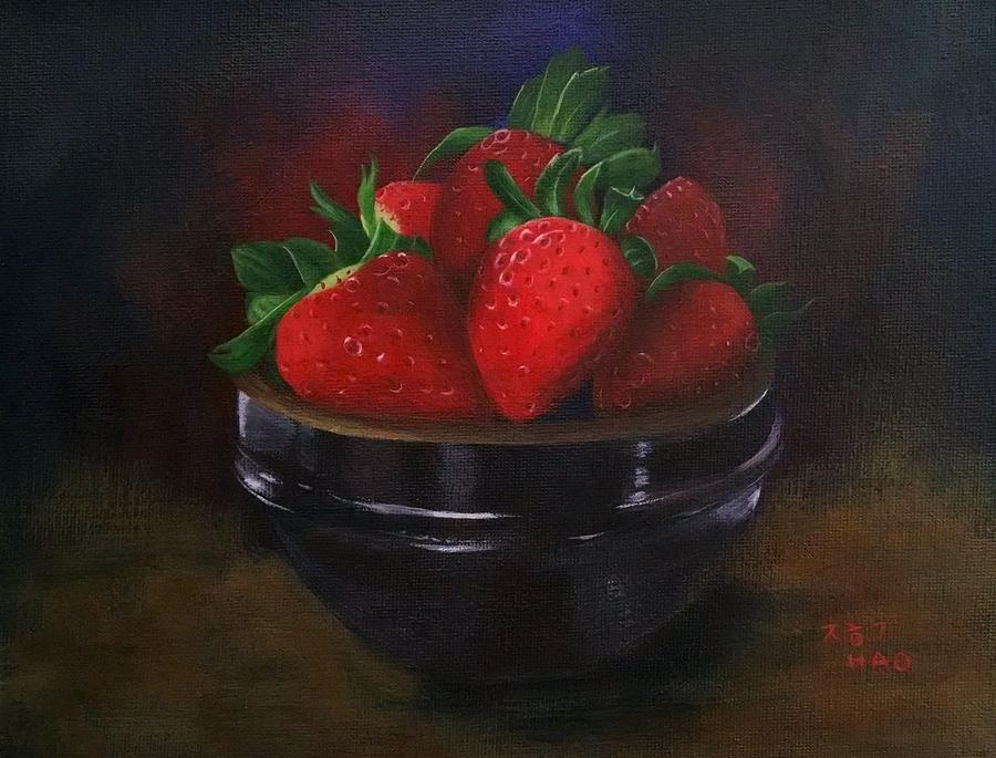 Berry Ripe 1 Painting by Helian Cornwell