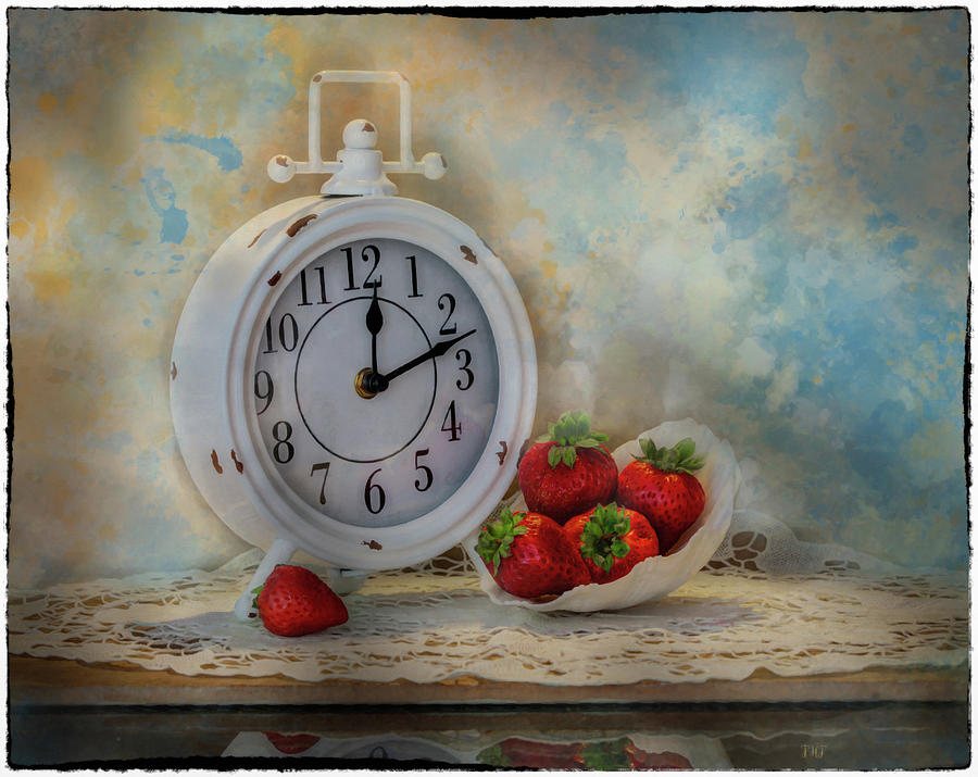 Strawberry Alarm Clock  Photograph by Harriet Feagin