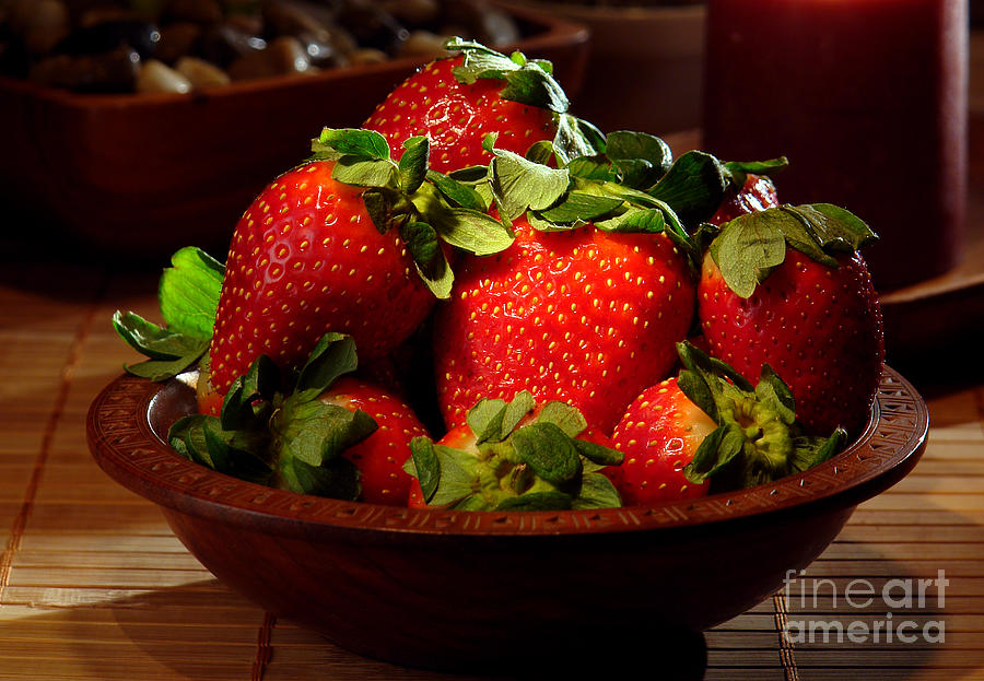 Strawberry Dessert Photograph by Olivier Le Queinec