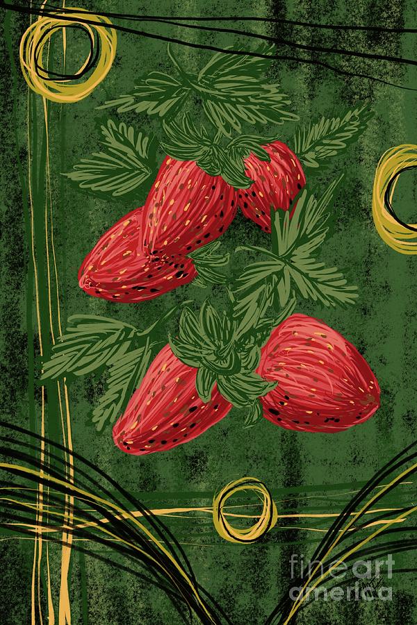 Strawberry Field Digital Art by Angrulla MF Strawberry Field Digital Art by Angrulla MF