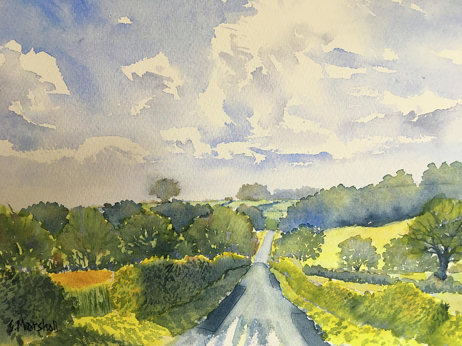 Strawberry Fields, Boynton Painting by Glenn Marshall