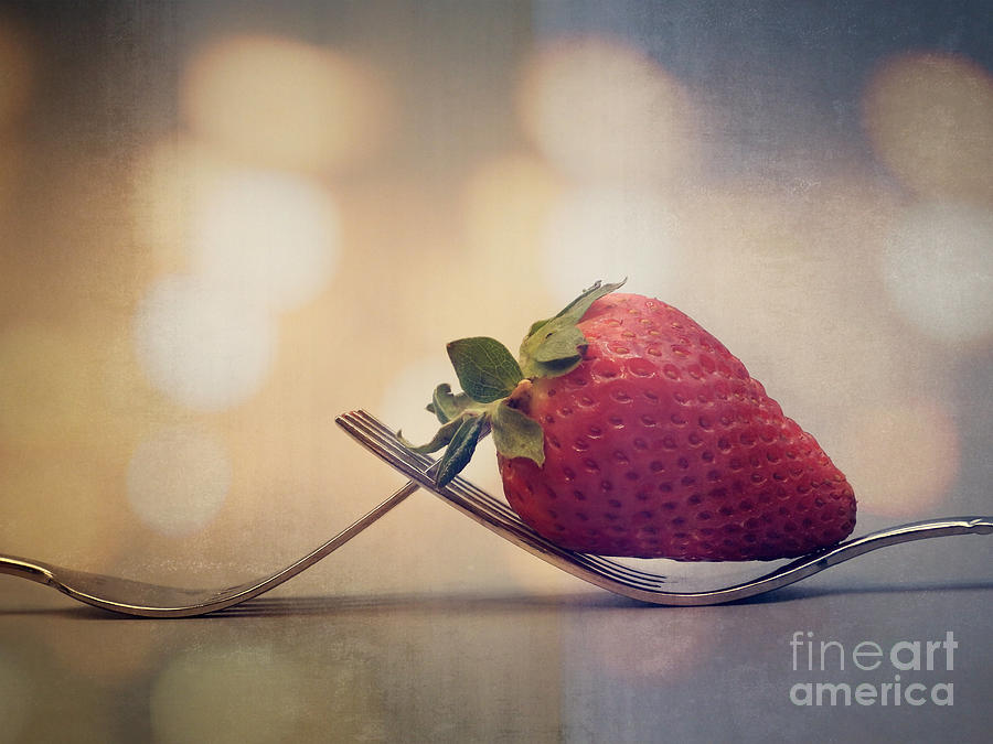 Strawberry - Lean On Me Photograph by Ella Kaye Dickey
