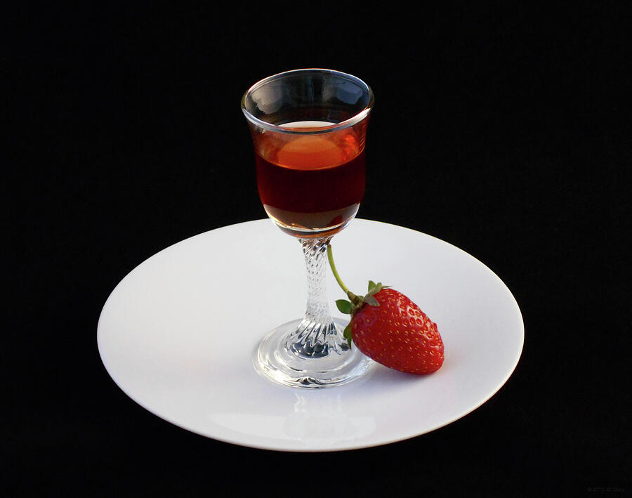 Strawberry Liqueur Photograph by JC Gary