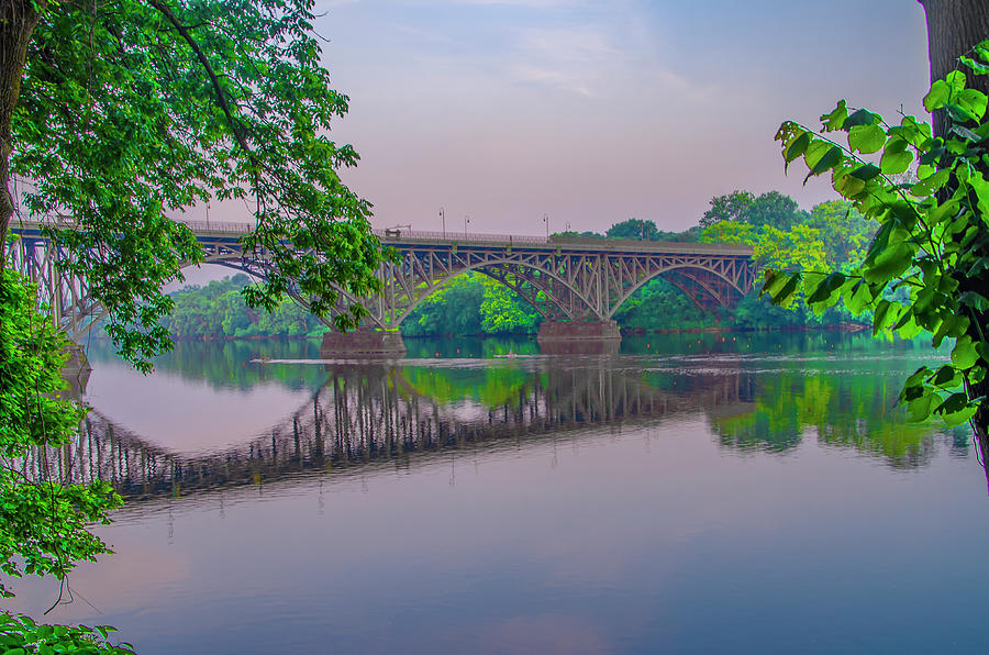 Strawberry Mansion Bridge over the Schuylkill River Photograph by ...