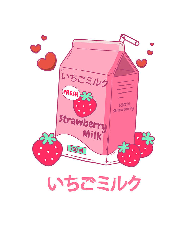 kawaii milk shake