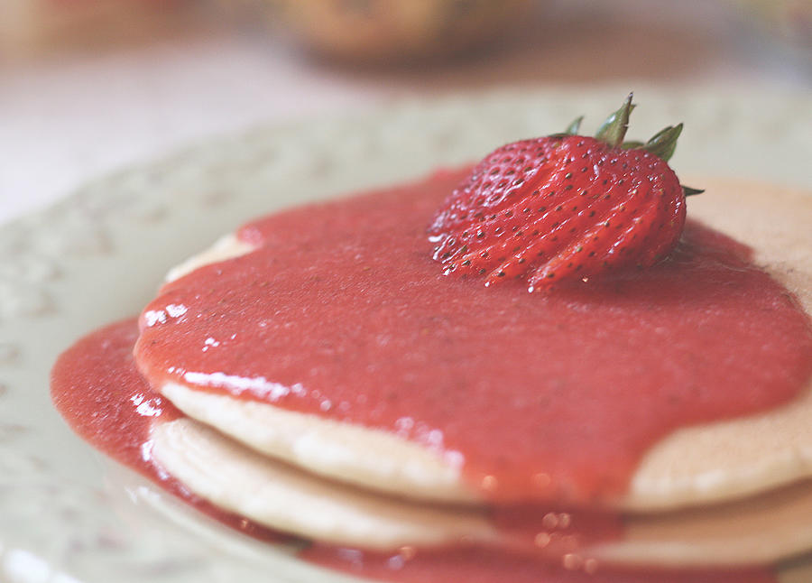 Strawberry pancakes Photograph by © 2011 Staci Kennelly