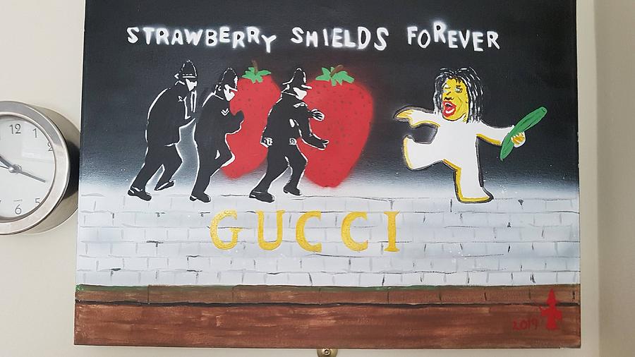 Strawberry Shields Forever Painting