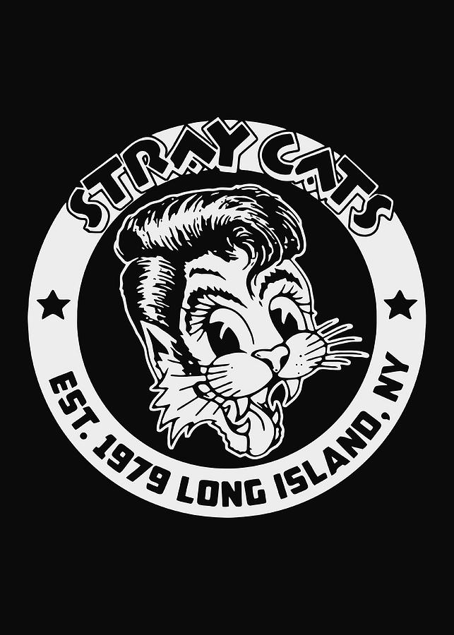 stray cats Poster Painting by Yvette Ella - Fine Art America