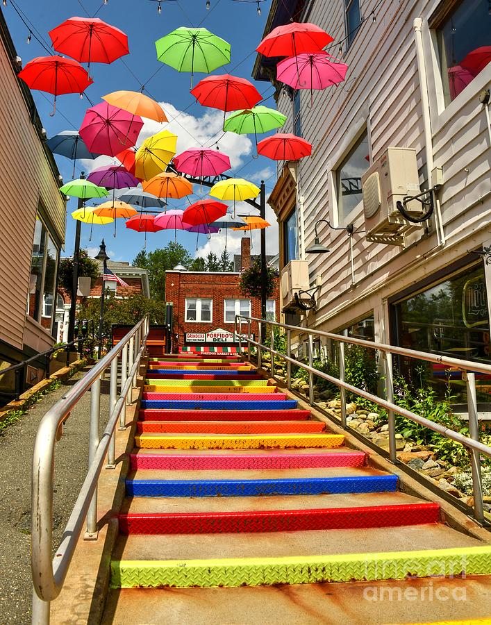 Umbrella Photograph - Street Art by Steve Brown