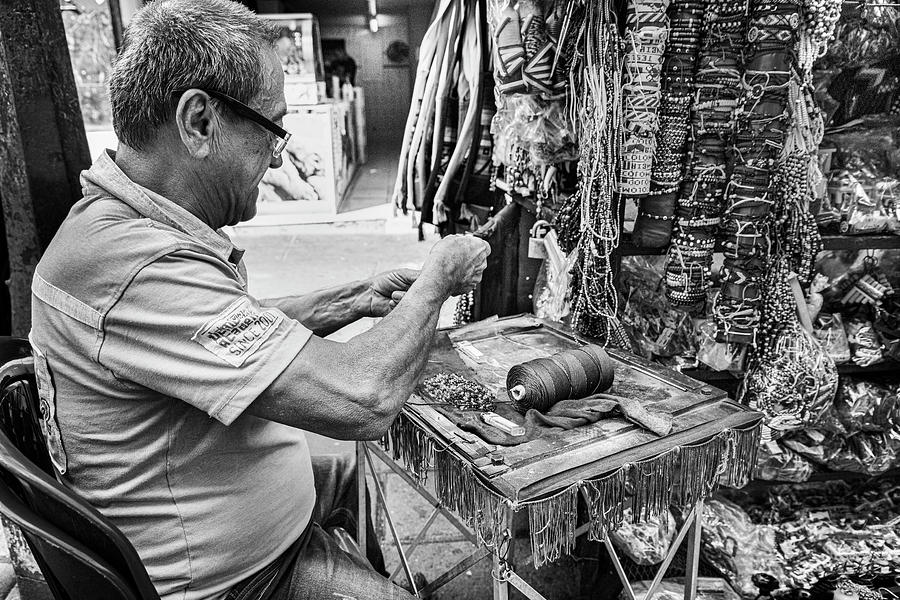 Street Artisan Cali Valle del Cauca Colombia Photograph by Adam Rainoff