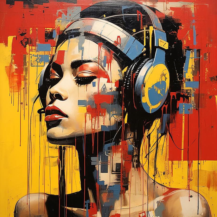Music Digital Art - Street Beats by Romain Bonnet