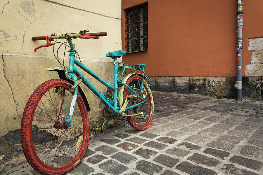 Street Bike Photograph by Martin Vorel Minimalist Photography