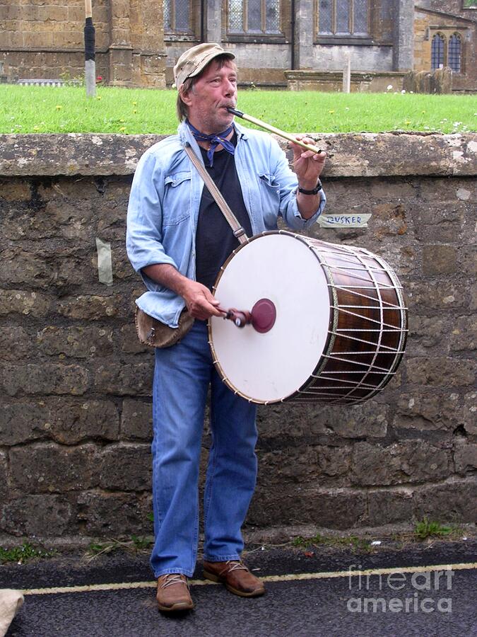 Street Busker Photograph by Lesley Evered - Fine Art America