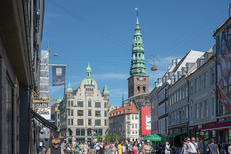 Street in Copenhagen Photograph by Pravine Chester